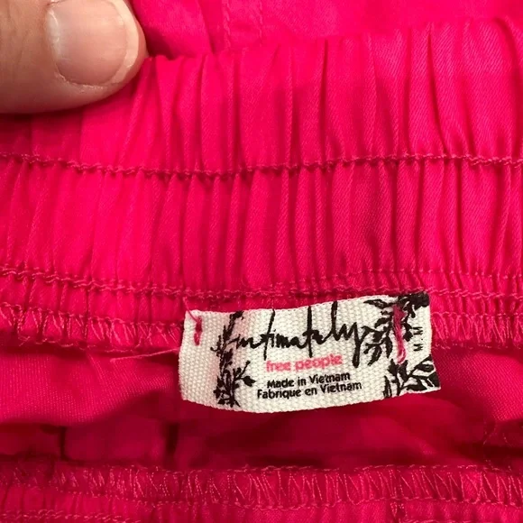 FREE PEOPLE DAY TO DAY SOLID BOXER SHORTS Medium - Picture 4 of 6